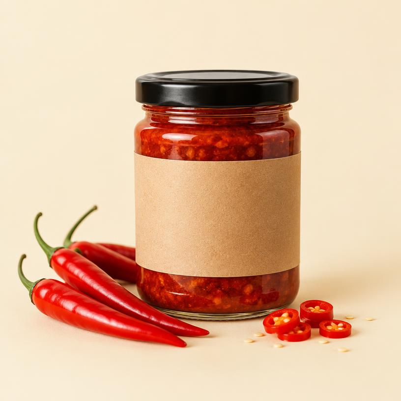 Red Chili Paste, 8 oz jar